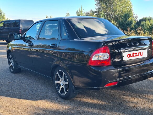 2018 Lada (ВАЗ) Priora I Рестайлинг, чёрный, 650000 рублей - вид 5