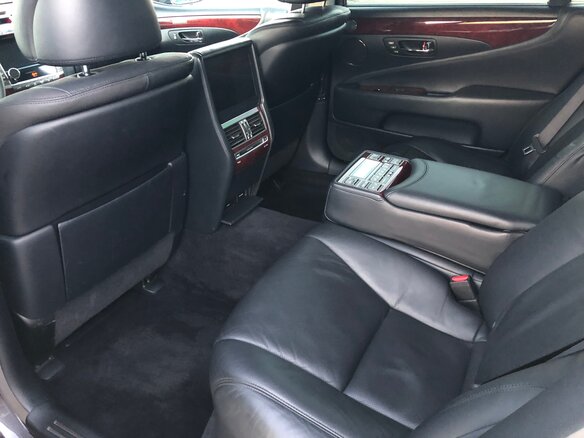 2010 Lexus LS 460 L IV Рестайлинг, серый - вид 8