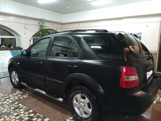 2009 Kia Sorento I Рестайлинг, чёрный, 820000 рублей, вид 1