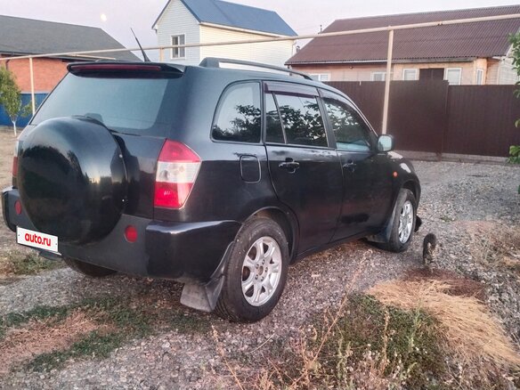 2009 Chery Tiggo (T11) I, чёрный, 500000 рублей - вид 5