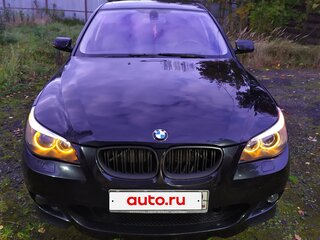 2006 BMW 5 серии 530d V (E60/E61), чёрный, 2200000 рублей, вид 4