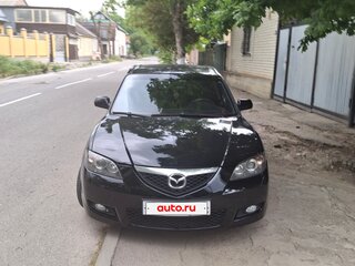 2006 Mazda 3 I (BK) Рестайлинг, чёрный, 560000 рублей, вид 3