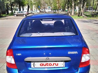 2006 Lada (ВАЗ) Kalina I, синий, 113000 рублей, вид 5