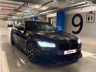 2021 BMW 5 серии 530i VII (G30/G31/G38) Рестайлинг, чёрный, 4500000 рублей, вид 4