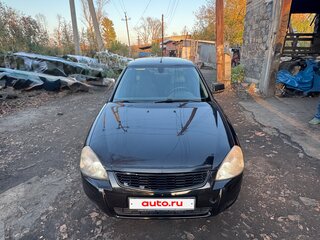 2012 Lada (ВАЗ) Priora I, чёрный, 360000 рублей, вид 2