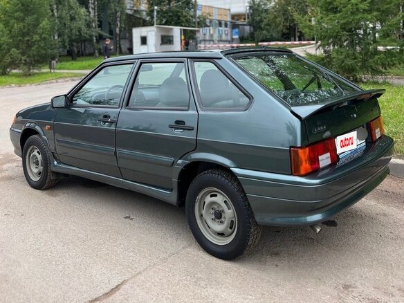 2011 Lada (ВАЗ) 2114, зелёный - вид 5
