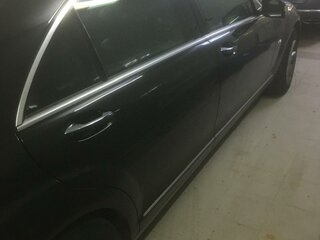 2007 Mercedes-Benz S-Класс Long 600 Guard V (W221), чёрный, 1450000 рублей, вид 3