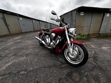 2007 Honda VTX 1800, красный, 1000000 рублей, вид 2