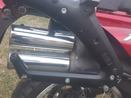 1997 Honda XL600V Transalp, красный, 400000 рублей, вид 3