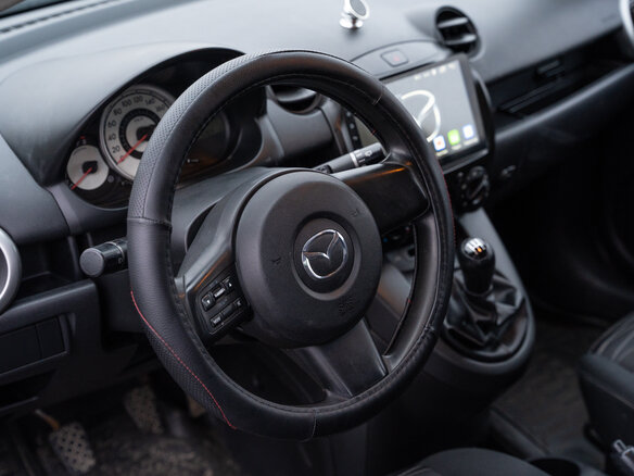 2008 Mazda 2 II (DE), серебристый - вид 9