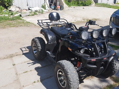2023 Yamaha Grizzly 250, чёрный, 155000 рублей, вид 5