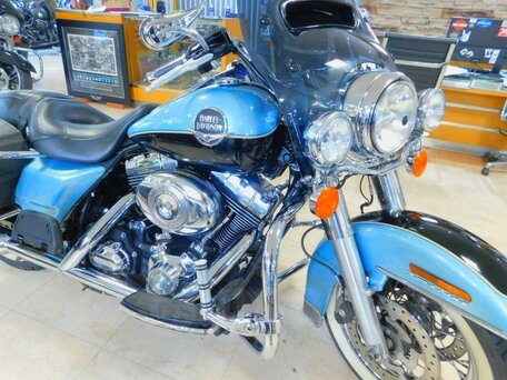 2008 Harley-Davidson Road King, голубой, 870000 рублей, вид 3