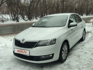 2019 Skoda Rapid I Рестайлинг, белый, 1250000 рублей, вид 2