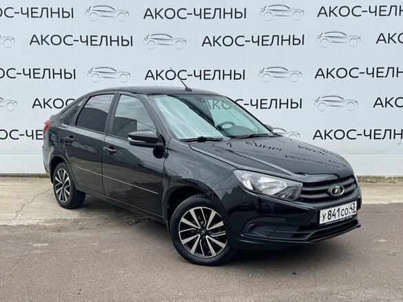 2024 Lada (ВАЗ) Granta I Рестайлинг, чёрный, 890000 рублей - вид 6