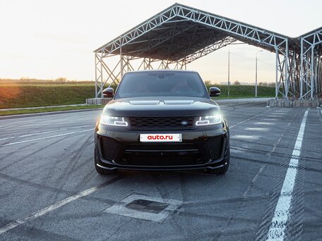2020 Land Rover Range Rover Sport SVR II Рестайлинг, чёрный, 8400000 рублей, вид 5