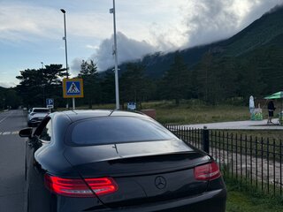 2014 Mercedes-Benz S-Класс AMG 63 AMG III (W222, C217), чёрный, 7100000 рублей, вид 3