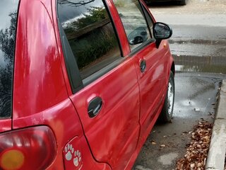 2007 Daewoo Matiz I Рестайлинг, красный, 180000 рублей, вид 2