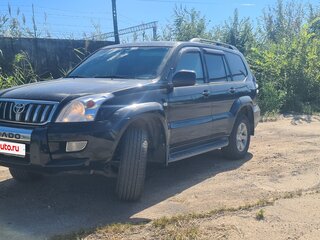 2005 Toyota Land Cruiser Prado 4-speed 120 Series, чёрный, 2250000 рублей, вид 1