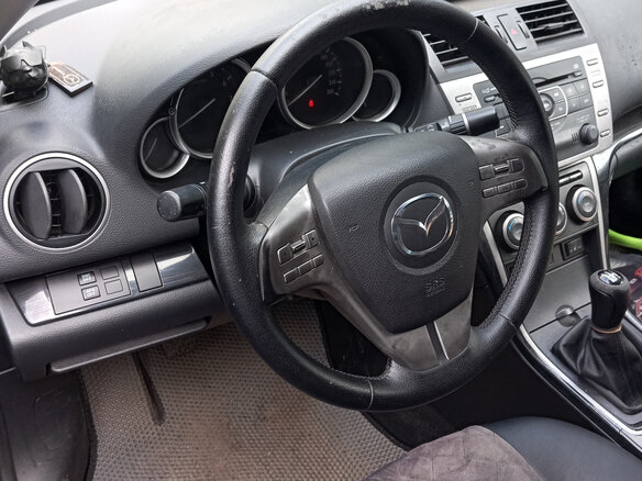 2007 Mazda 6 II (GH), пурпурный - вид 5