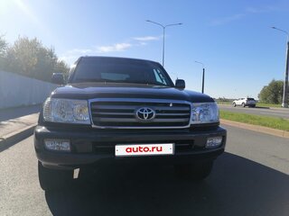2007 Toyota Land Cruiser 100 Series Рестайлинг 2, чёрный, 2500000 рублей, вид 1