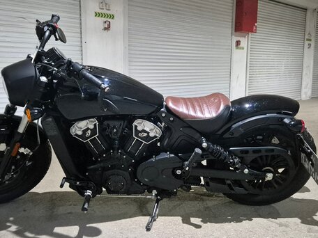 2021 Indian Scout, чёрный, 1150000 рублей, вид 2