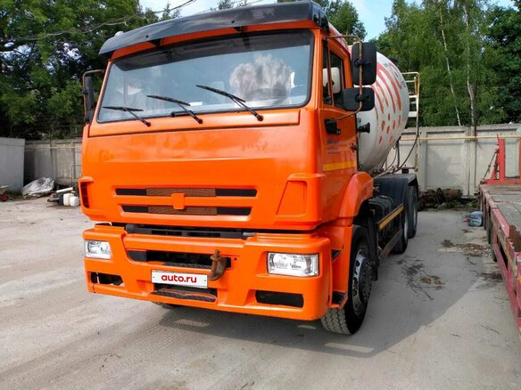 2021 КамАЗ Автобетоносмеситель, оранжевый, 4800000 рублей - вид 3