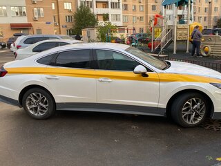 2021 Hyundai Sonata VIII (DN8), белый, 1900000 рублей, вид 2