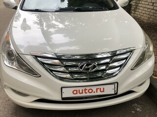 2011 Hyundai Sonata VI (YF), белый, 1300000 рублей, вид 3