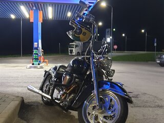 2000 Yamaha XV 1600 Road Star, чёрный, 430000 рублей, вид 2