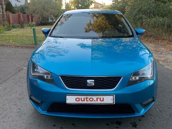 2013 SEAT Leon III, голубой, 900000 рублей