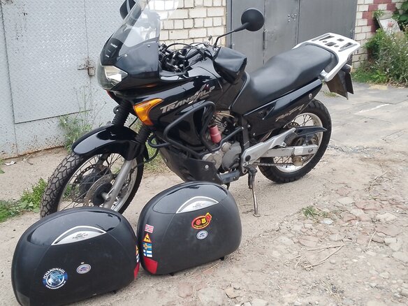 2002 Honda XL650V Transalp, чёрный, 399000 рублей - вид 6