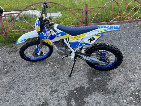2021 Motoland CRF250 Enduro, синий, 105000 рублей, вид 1