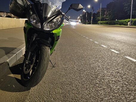 2013 Kawasaki Ninja 650, зелёный, 465000 рублей, вид 5