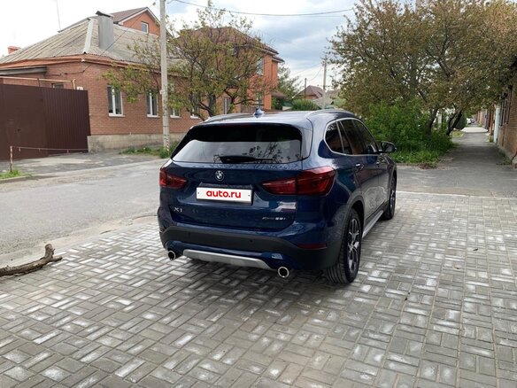 2021 BMW X1 28i xDrive II (F48) Рестайлинг, синий, 3290000 рублей - вид 6
