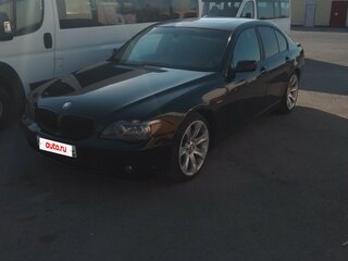 2005 BMW 7 серии 730d IV (E65/E66) Рестайлинг, чёрный, 900000 рублей, вид 3