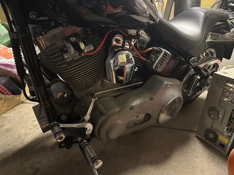 2003 Harley-Davidson Softail Standard, чёрный, 680000 рублей, вид 5