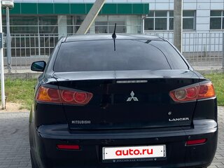 2008 Mitsubishi Lancer X, чёрный, 650000 рублей, вид 3
