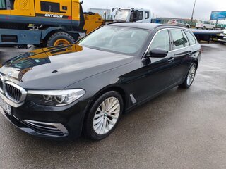 2019 BMW 5 серии 520d VII (G30/G31/G38), чёрный, 1900000 рублей, вид 1