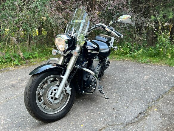 2008 Yamaha XVS1300, чёрный, 950000 рублей - вид 1