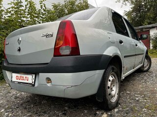2007 Renault Logan I, серый, 350000 рублей, вид 3