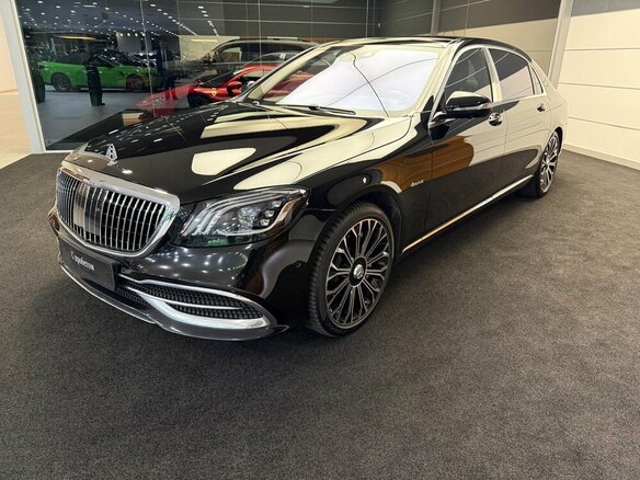 2017 Mercedes-Benz Maybach S-Класс 450 I (X222) Рестайлинг, чёрный, 5200000 рублей