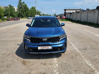 2021 Kia Sorento IV, голубой, 3450000 рублей, вид 2
