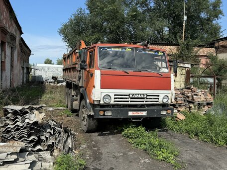 1994 КамАЗ 55102, красный, 400000 рублей, вид 3