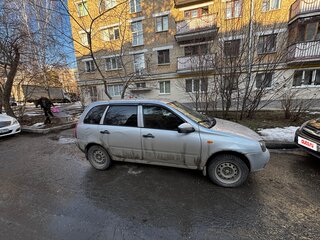 2013 Lada (ВАЗ) Kalina I, серебристый, 210000 рублей, вид 4