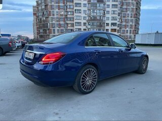 2018 Mercedes-Benz C-Класс 180 IV (W205) Рестайлинг, синий, 2790000 рублей, вид 3