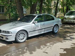 2002 BMW 5 серии 525i IV (E39) Рестайлинг, серебристый, 1100000 рублей, вид 1