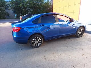 2022 Lada (ВАЗ) Vesta I, синий, 1400000 рублей, вид 3