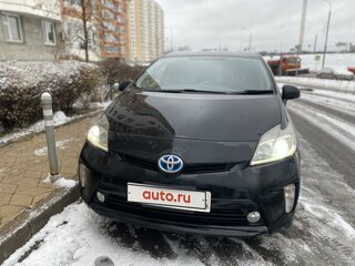 2013 Toyota Prius III Рестайлинг (XW30), чёрный, 1150000 рублей, вид 2