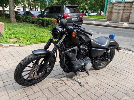 2014 Harley-Davidson Sportster 883, чёрный, 890000 рублей, вид 1