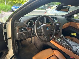 2015 BMW 6 серии 640d xDrive III (F06/F13/F12) Рестайлинг, белый, 3000000 рублей, вид 5